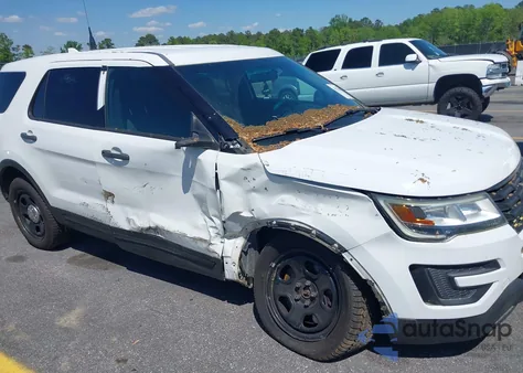 2017 Ford Police Interceptor from USA, damaged, VIN 1FM5K8ARXHGA04700